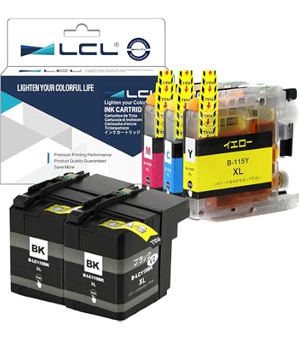 Amazon.co.jp: LCL Brother LC115 LC115C LC115M LC115Y (3*3色セット