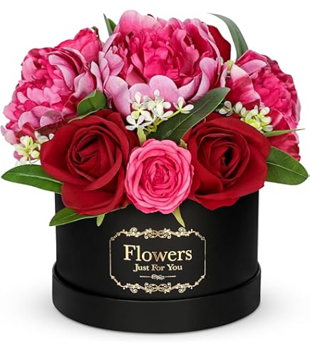 造花牡丹枯れない花です Amazon | 造花 インテリア 牡丹 枯れない花 プレゼント お祝い お