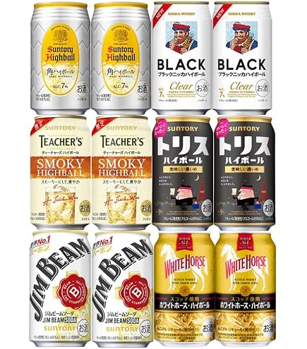 お酒　まとめ売り　66本セット　350ml　チューハイ　ハイボール Amazon.co.jp: ハイボール サワー 350ml×12本飲み比べセット 居酒屋系