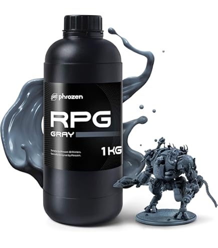 Phrozen Aqua Gray 8K 3D Printer Resin | UV-Curing Resin for Most