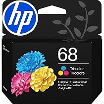 Amazon.co.jp: HP 68 3色インクカートリッジ | Envy 6100e, 6500e