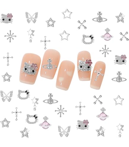 Amazon.co.jp: ファイニエ ネイルパーツ 猫 肉球 動物 5mm 小さめ