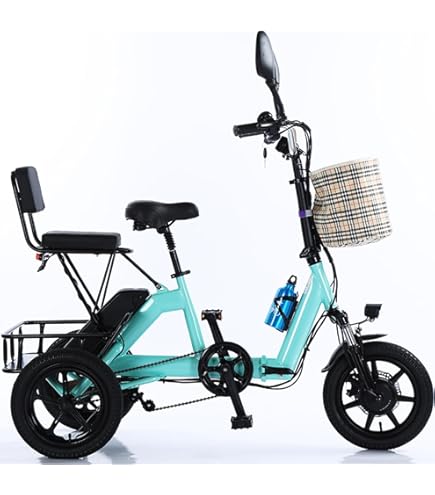 Amazon | GRACEZ 20インチ ファットタイヤ 大人用三輪車 - 7速 3