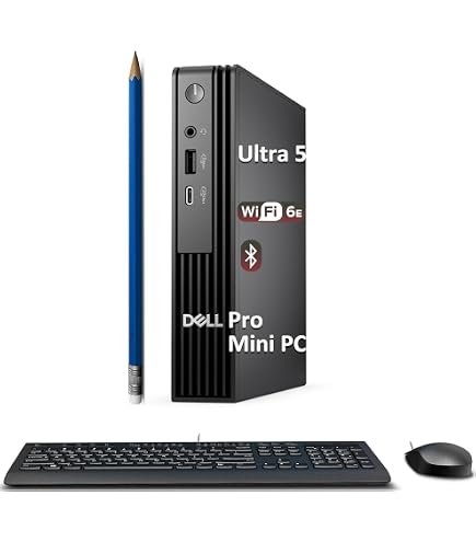 Amazon.co.jp: Dell Pro Micro QCM1250 AIビジネスデスクトップ、Intel