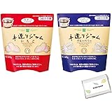 GREEN WOOD(グリーンウッド) 手造りジャム (いちご,ブルーベリー) つめかえ用 500g×2袋入 ソナオリジナルティッシュセット付