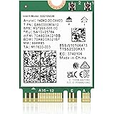 インテル Intel Wi-Fi 6E AX210NGW 802.11AX 5400Mbps WiFi カード Bluetooth 5.3 ラップトップおよびデスクトップ用のwifiモジュール M.2/NGFF 2230 ワイヤレスカード 2X2 O