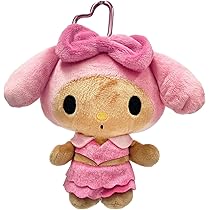 新品]日焼け マイメロ マスコットチャーム ポーチ タオル セット 新品