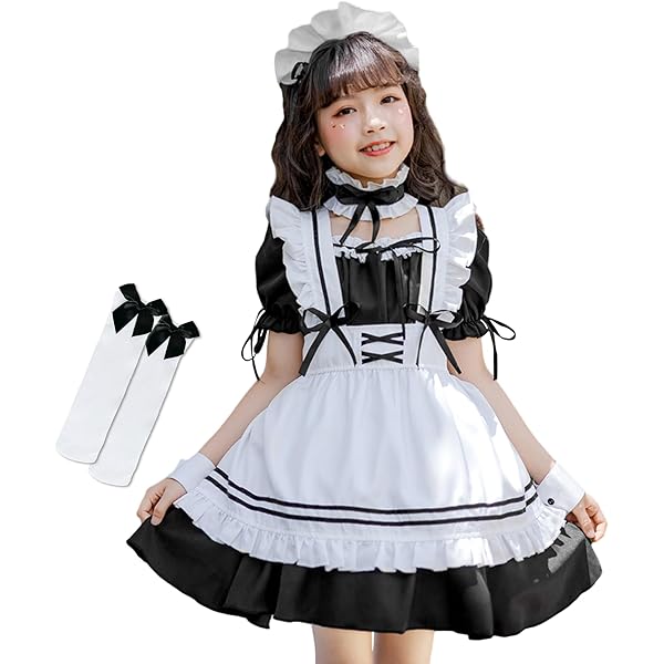 Amazon.co.jp: [マドルガーダ] メイド服 女の子 【豪華7点フルセット