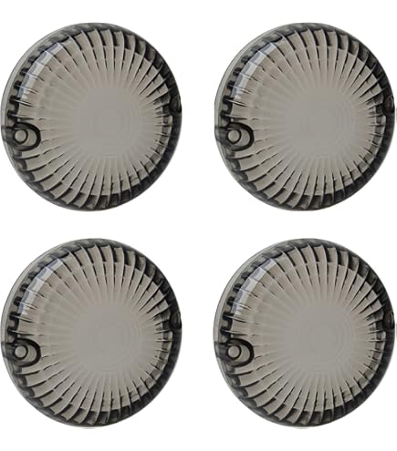 thumbnail image 2 of Yamaha Turn Signal Lens Covers - 3 Inch Clear Replacement For V-Star & Virago Models 2 of 10