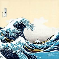 Amazon｜浮世絵 風呂敷 葛飾北斎 波裏 丹後ちりめん 68cm x 68cm