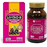ファイン レスベラトロール 180粒入 DHA コエンザイムQ10 ビタミンB1 B2 B6 国内生産