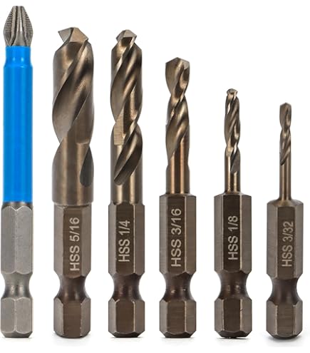 NordWolf 7/16" M35 Cobalt Stubby Drill Bit For Stainless Steel Hard Metals Cast Iron With 14 Hex Shank - View #4