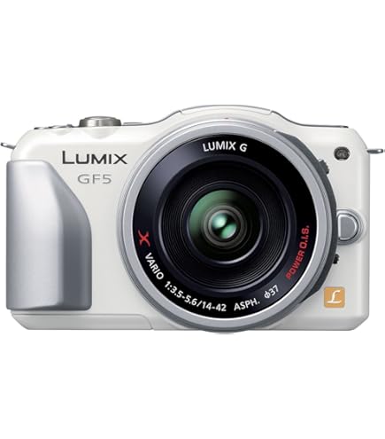 動作良好　パナソニック　LUMIX DMC-GF3 ホワイト ミラーレスカメラ パナソニック LUMIX GF3 ミラーレス一眼カメラ ダブルズームキット