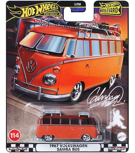 ミニカー Hot Wheels VW Bus Hot Wheels - Limited Edition - Volkswagen Bus - Black with orange