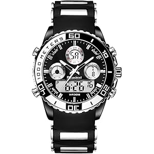 Youwenメンズ軍事腕時計電子軍隊の豪華な腕時計メンズLED男性の時計カジュアルブランドの手首デジタル時計スポーツ