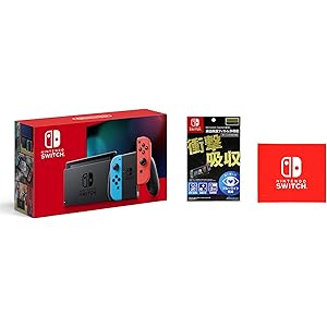 Nintendo Switch 本体 (ニンテンドースイッチ) Joy-Con(L) ネオンブルー/(R) ネオンレッド…