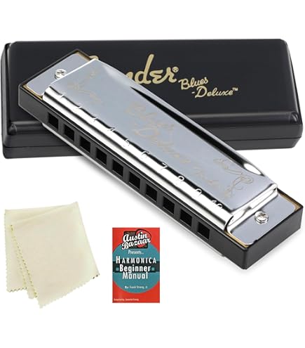 ティファニーのハーモニカ Amazon.co.jp: Fender ハーモニカ Blues Deluxe Harmonica, Key