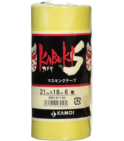 Amazon.co.jp: カモ井 武蔵 マスキングテープ 30MM×18M (小箱1個/40巻