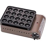 Iwatani カセットガスたこ焼器 スーパー炎たこ(えんたこ) ブロンズ&ブラック CB-ETK-1