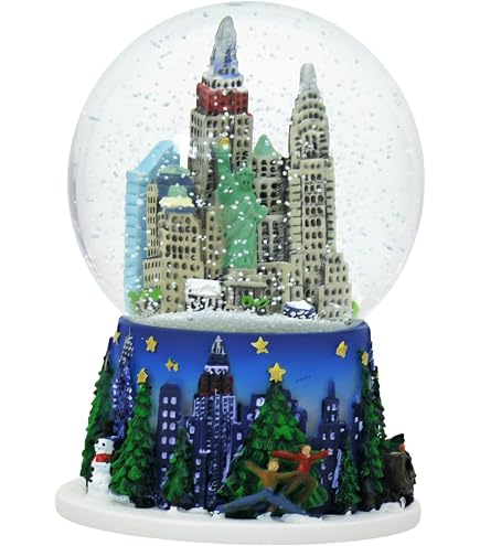 Amazon.co.jp: City-Souvenirs 3.5インチのニューヨークのクリスマス