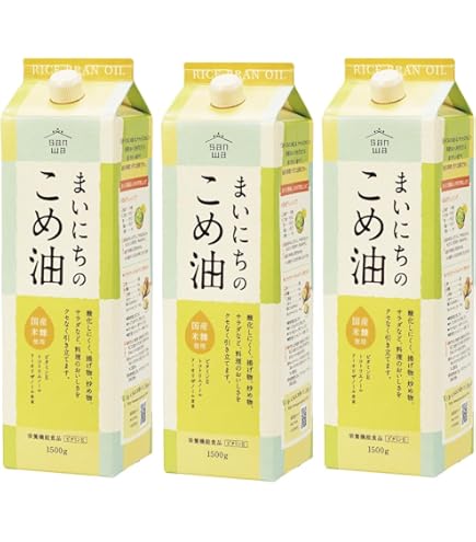 Amazon | ミカタ 本格 米油 1L ペット × 12本 入り 富永貿易 こめ油