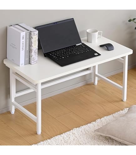 Amazon.co.jp: 山善(YAMAZEN) 2WAY ローデスク 折りたたむとサイド