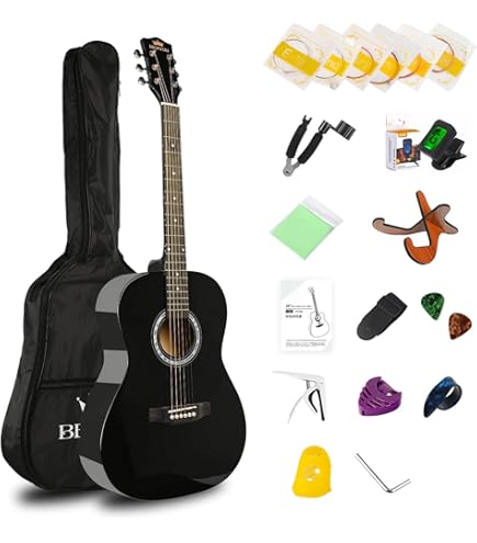 Amazon | Gopher Wood Guitars i100 アコースティックギター 教本付き