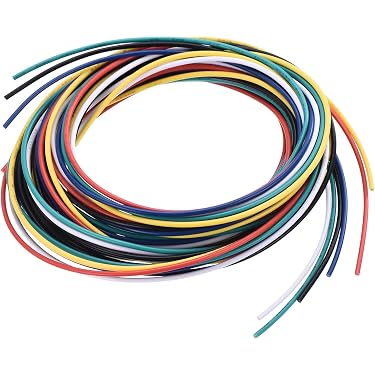 Amazon.co.jp: 18ゲージ 電線 2導体 18AWG 電線 撚線 PVCコード 無酸素銅ケーブル 50フィート 純銅電線コード LEDランプ照明ストリップ用 自動車 : 産業・研究開発用品 200 メートル/ロール 18AWG 0.75mm2 ソフトシリコーンワイヤー耐熱ケーブル 150/0.08TS 電気配線コネクタ(