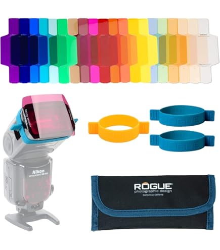 Amazon | Rogue Flash Gel カラー補正フィルターキット v3 | ROGUE