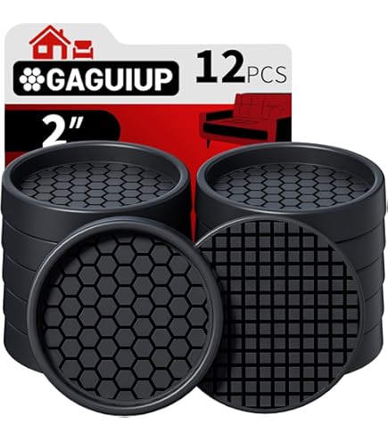 Silent Feet Anti-Vibration Riser for Beds - Superior All Surface Vibration  Barrier