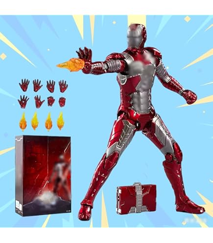 Amazon.co.jp: Huanxd 7インチ アイアンマンマーク42 アクション