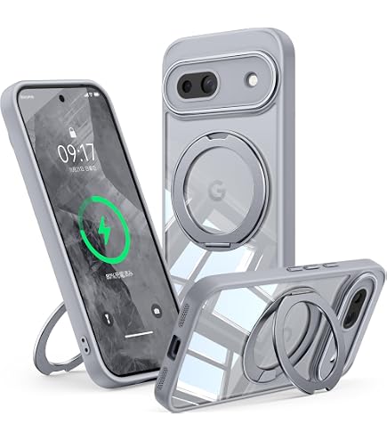 Amazon.co.jp: Google Pixel8A ケース クリア MagSafe対応 リング360