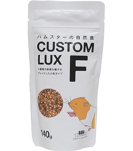 Amazon | カスタムラックス ハムスターの自然食 ブレンドP 140g | H・H