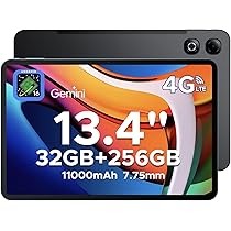 Amazon.co.jp: 【13.4インチ Android 16 タブレット 初登場】DOOGEE