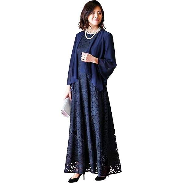 Amazon | [アールズガウン] ロングドレス 結婚式 母親 親族