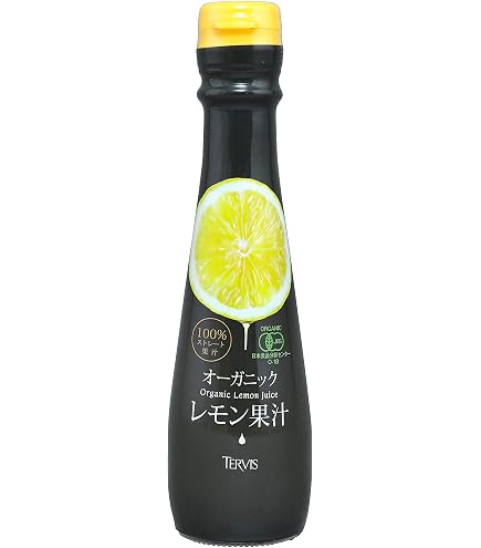 Amazon.co.jp: テルヴィス 有機レモン果汁 1000m紙パック×6本入
