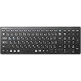 エレコム キーボード Bluetooth パンタグラフ コンパクトキーボード Windows・Mac・iOS・Android対応 ブラック TK-FBP101BK