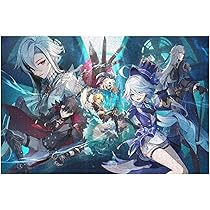 原神1000ピースパズル 原神 原神シリーズ パズル-千手百目の浮世 原神,キャラグッズ