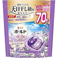 ボールド ジェルボール ホワイトラベンダーの香り 86個入り×6袋　計516個 Amazon.co.jp: P&G ボールドジェルボール 4D 心安らぐホワイト