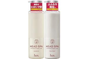 h&s深ヘッドスパ 【新モデル】 シャンプー&コンディショナーセット 435g+435g ポンプ アドバンスド エイジングケアエイチアンドエス