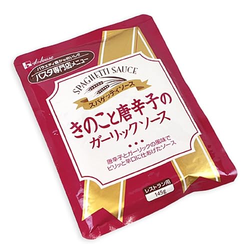 ハウス スパゲッティソース きのこと唐辛子のガーリックソース