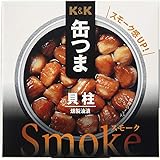国分 K&K 缶つまSmoke 貝柱×2個 キャンプ アウトドア おつまみ