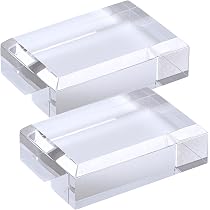 Amazon.co.jp: つくしサイエンス アクリルブロック 90×60×25mm 2個