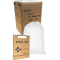 Amazon.co.jp: アルフォーインターナショナル ゴミ袋 半透明 30L