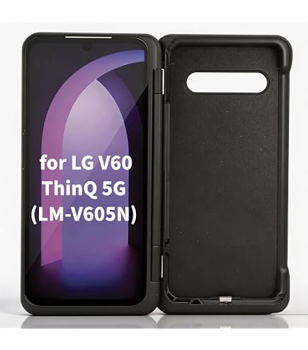 Amazon.co.jp: LG (エルジー) デュアルスクリーン ケース LG V60 ThinQ