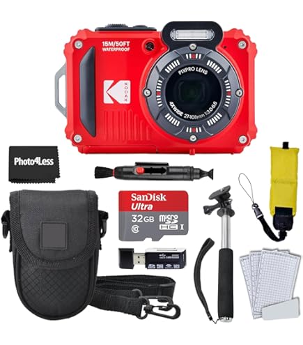 Amazon | Kodak PIXPRO WPZ2 頑丈な防水耐衝撃デジタルカメラ16MP 4倍