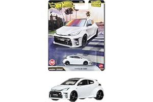 ホットウィール(Hot Wheels) ブールバード トヨタ GR ヤリス 乗り物おもちゃ ミニカー 3歳から ホワイト JHW19