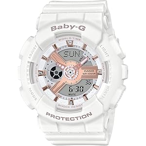 [カシオ] 腕時計 ベビージー BABY-G BA-110RG-7AJF レディース ホワイト