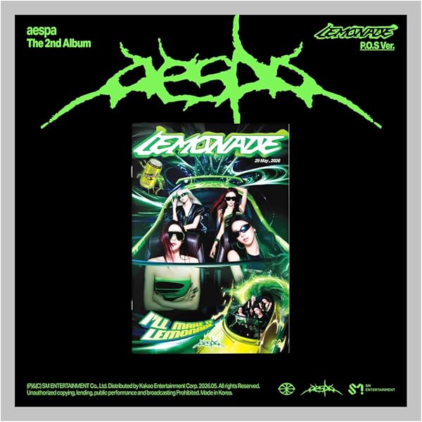 Amazon.co.jp: aespa LEMONADE 2nd Album MUTANT Winter Version CD+