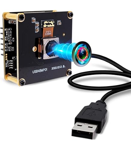 Amazon.co.jp: ELP 48MP USB カメラ 8K 高速オートフォーカス USB